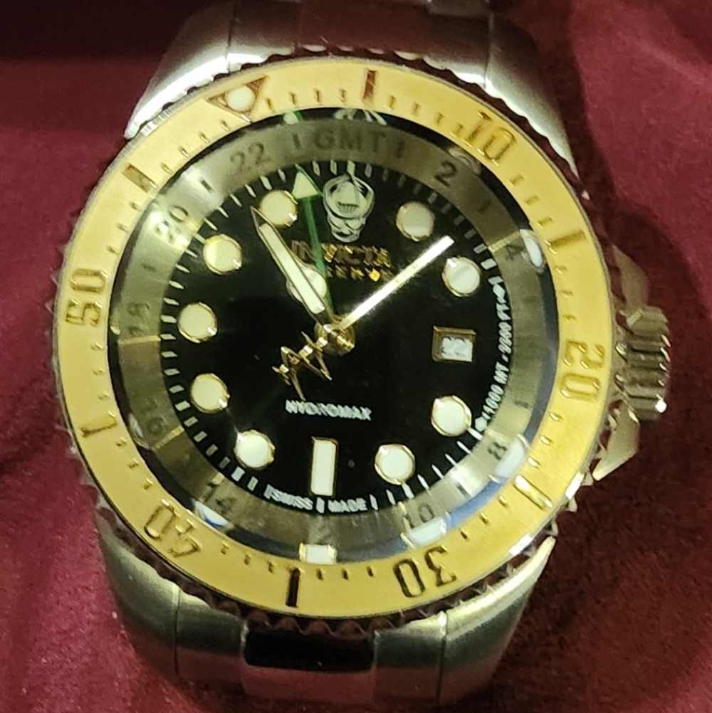 Invicta Silver and Gold Men's Watch